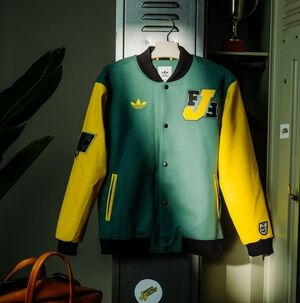 Unisex Adidas Jamaica 2024-25 VRCT Varsity Jacket